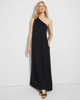 One-Shoulder Maxi Bra Dress - BLACK | Soma sale