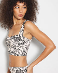 Twist Cropped Bikini Top - FLY BY NIGHT MINI COCONUT | Soma near me