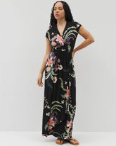 Serenity Maxi Bra Dress - PARADISE PLUMES DRAMA G B | Soma sale
