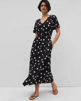 Oasis Midi Bra Dress - MOVEMENT DOT BLACK | Soma on sale