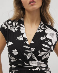 Mini Bra Dress - PLUMERIA DREAM G BLACK | Soma outlet