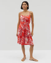 Paradiso Short Bra Dress - PALM PERFECT G GOJI BERRY | Soma for sale
