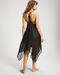 La Cote Dazur Handkerchief Hem Dress - BLACK | Soma sale