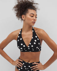 Shirred Halterkini Top - MOVEMENT DOT MINI B | Soma for sale