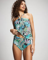 Sea Life High-Waist Swim Bottom - BLACK MULTI | Soma on sale