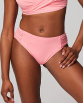 Ruched Bikini Bottoms - SHELL PINK | Soma near me