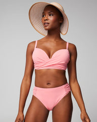 Ruched Bikini Bottoms - SHELL PINK | Soma near me
