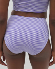 Seersucker High-Waist Bottoms - BLUE SEERSUCKER | Soma outlet