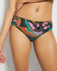Ruched Side Bikini Bottom - PARROT-ISE LUSH EMERALD | Soma sale