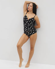 Soma Swim Ruched Bikini Bottoms - MOVEMENT DOT MINI B | Soma for sale