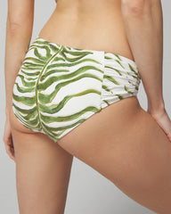 Ruched Bikini Bottoms - INTO THE GROOVE COCONUT | Soma sale