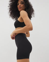 Mid-Level Shaping Seamless Shorts - BLACK | Soma near me