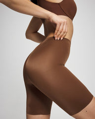 Mid Level Cooling High Waisted Short - CINNAMON LATTE | Soma for sale