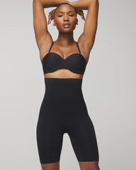 Mid-Level Shaping Seamless High-Waist Thigh Shaper - BLACK | Soma sale