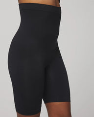 Mid-Level Shaping Seamless High-Waist Thigh Shaper - BLACK | Soma sale