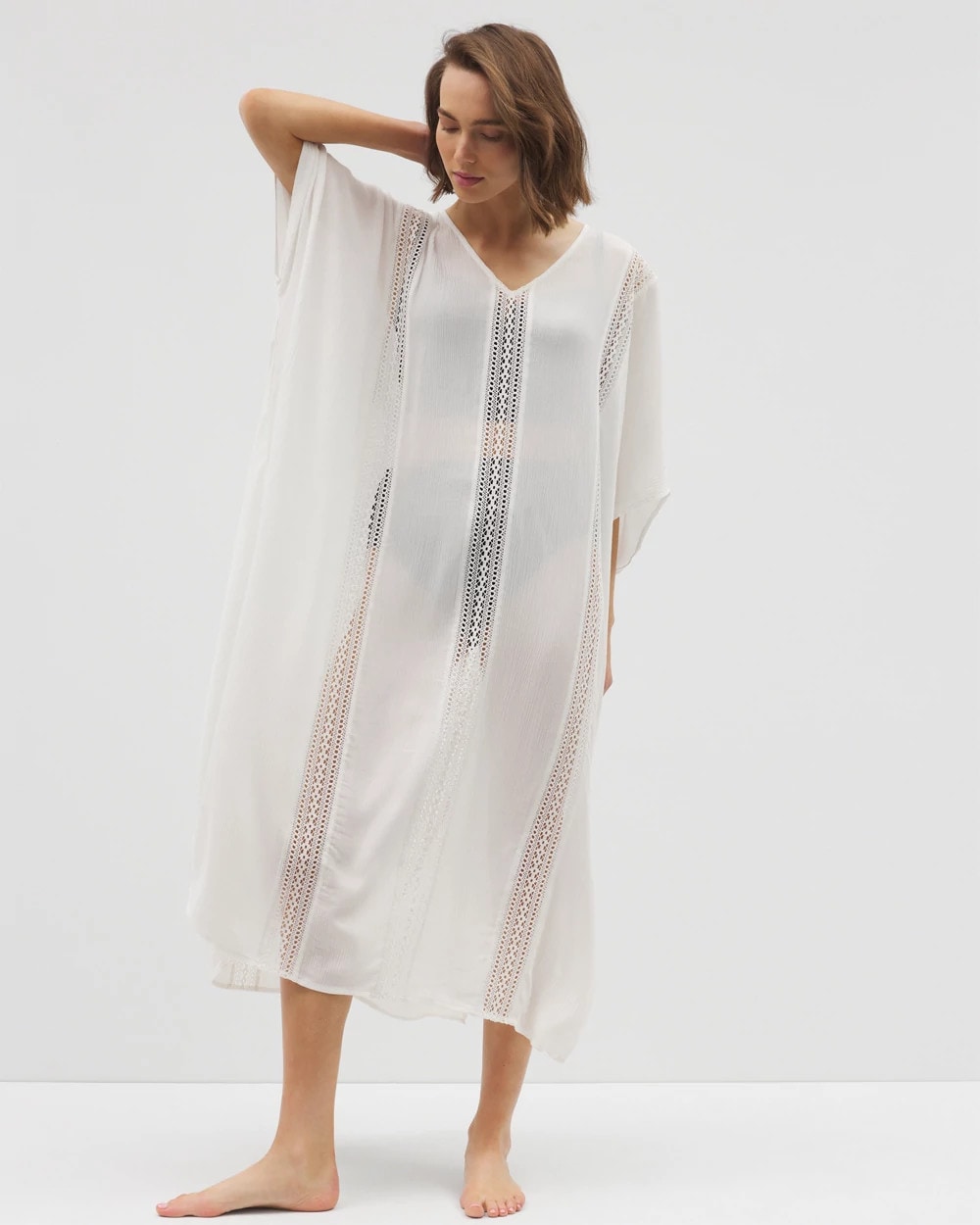 Caftan Cover-Up - COCONUT | Soma near me
