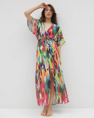 Keep It Moving Chiffon Dress - | Soma for sale