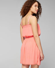 Bandeau Pom-Trim Cover-Up - SHELL PINK | Soma on sale