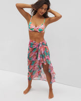 Everything Under the Sun Ruffle Pareo - MULTI | Soma sale