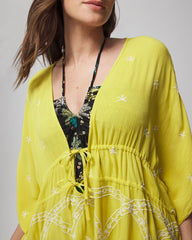 Embroidered Cover-Up - KEY LIME | Soma Online