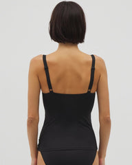 V-Wire Tankini Top - BLACK | Soma on sale