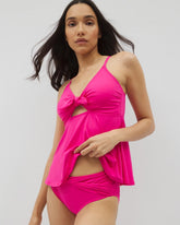 Twist-Front Bikini Bottoms - CAMELLIA ROSE | Soma Online