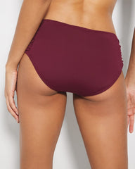 Ruched Bikini Bottoms - VELVET PLUM | Soma sale