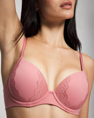 Enchanting Lace Trim Bra - ANTIQUE PINK | Soma outlet