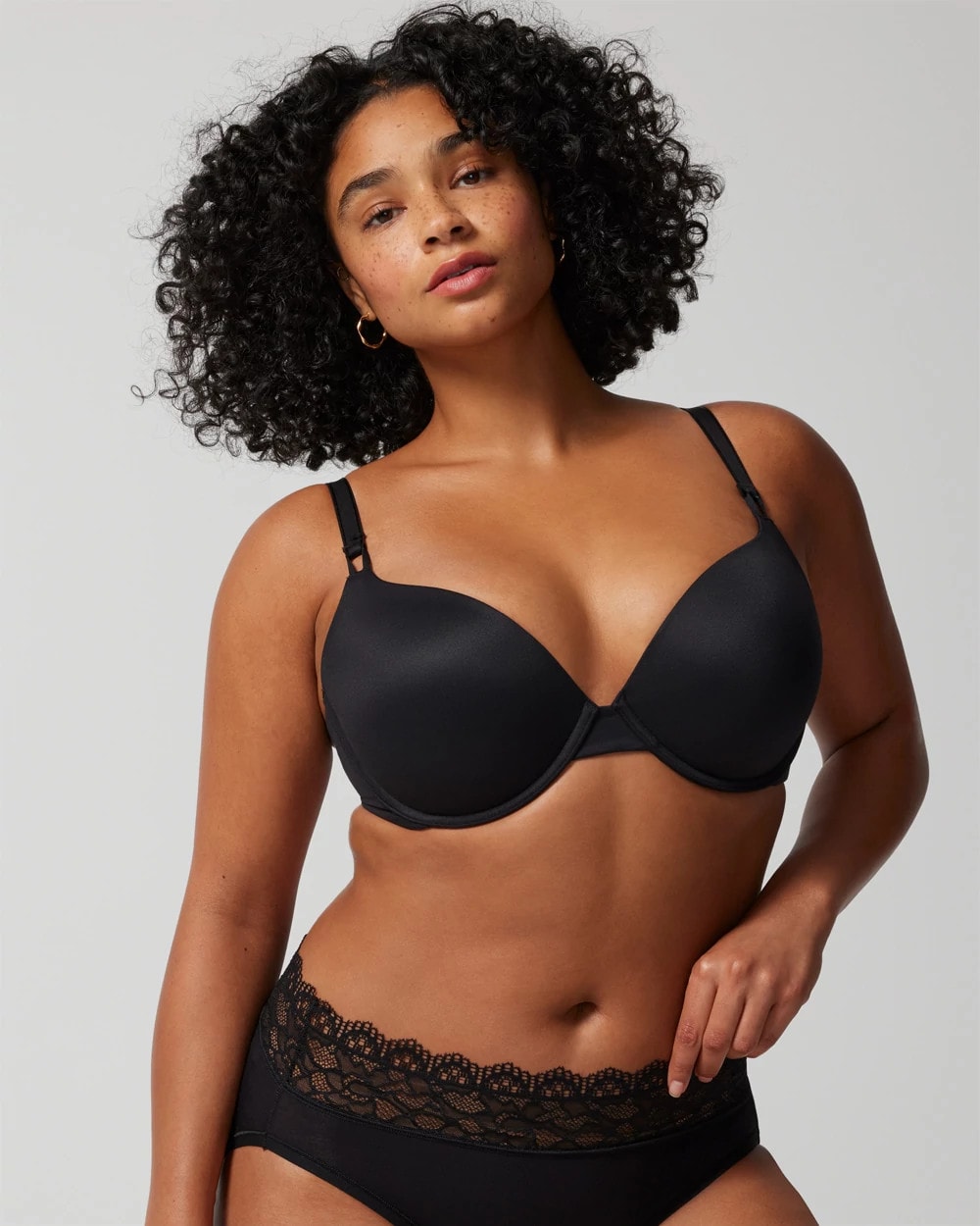 Push-Up Plunge Bra - BLACK | Soma for sale