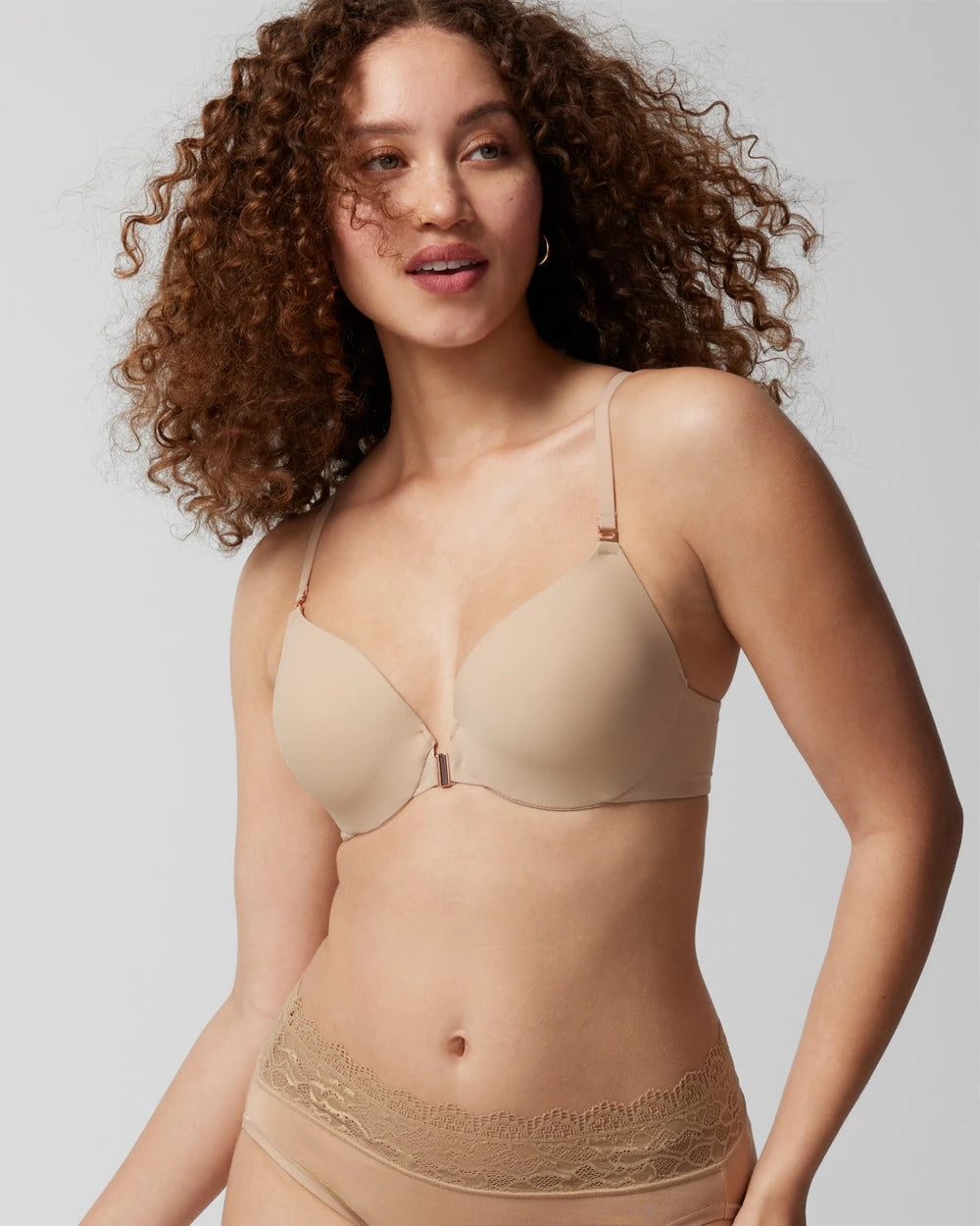 Front-Close Perfect Coverage Bra - WARM AMBER | Soma for sale