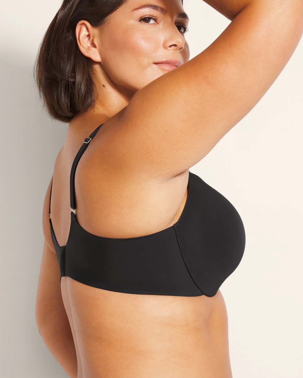 Lightly Lined Perfect Coverage Bra - BLACK | Soma for sale