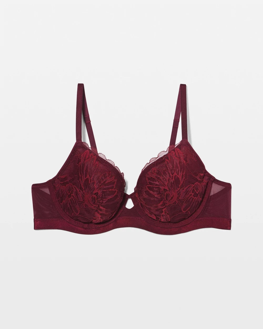 Perfect Coverage Bra with Lace - VELVET PLUM | Soma sale