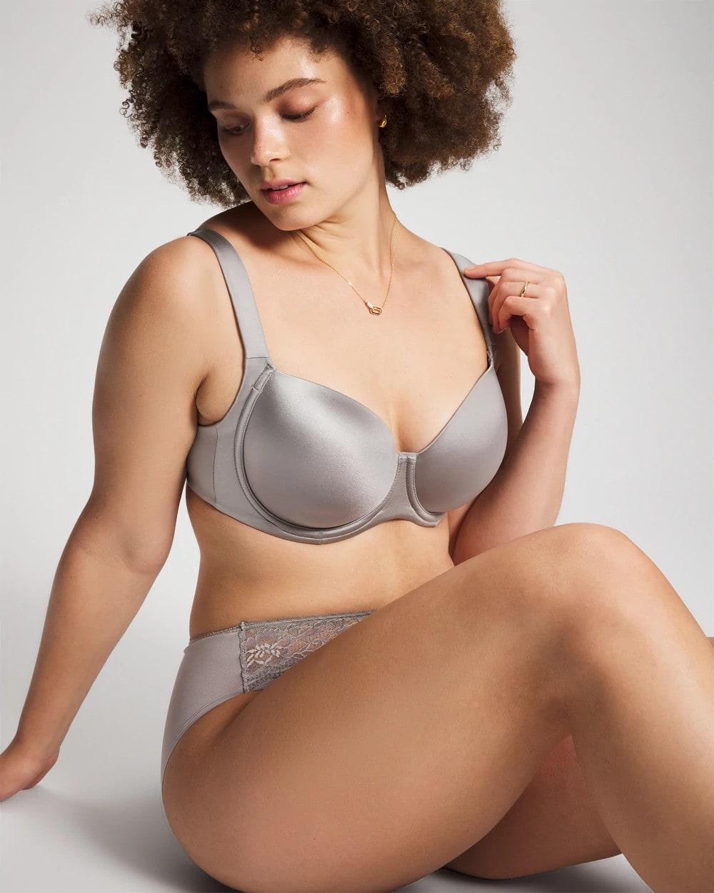 Full Coverage Bra - MINERAL GRAY | Soma Online