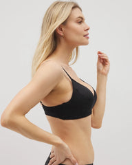 Wireless Lace Push-Up Bra - BLACK | Soma for sale