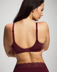 Push-up Plunge Bra with Lace - VELVET PLUM | Soma sale