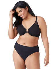 T-Back Front Close Underwire Bra - BLACK | Soma near me
