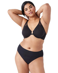 T-Back Front Close Underwire Bra - BLACK | Soma near me