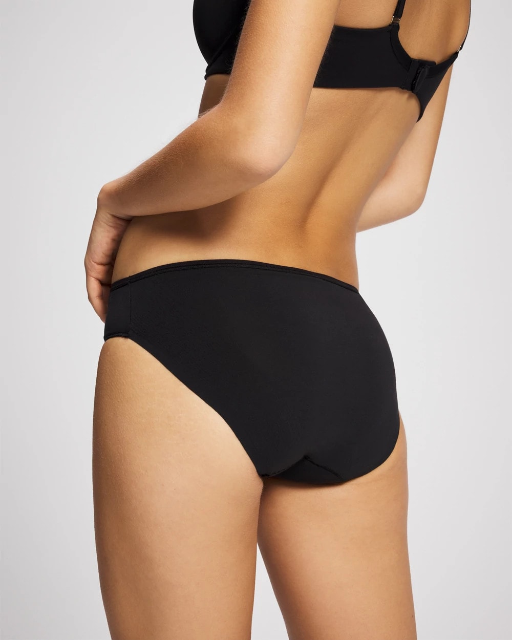 Cotton Hipster Panty - BLACK | Soma outlet