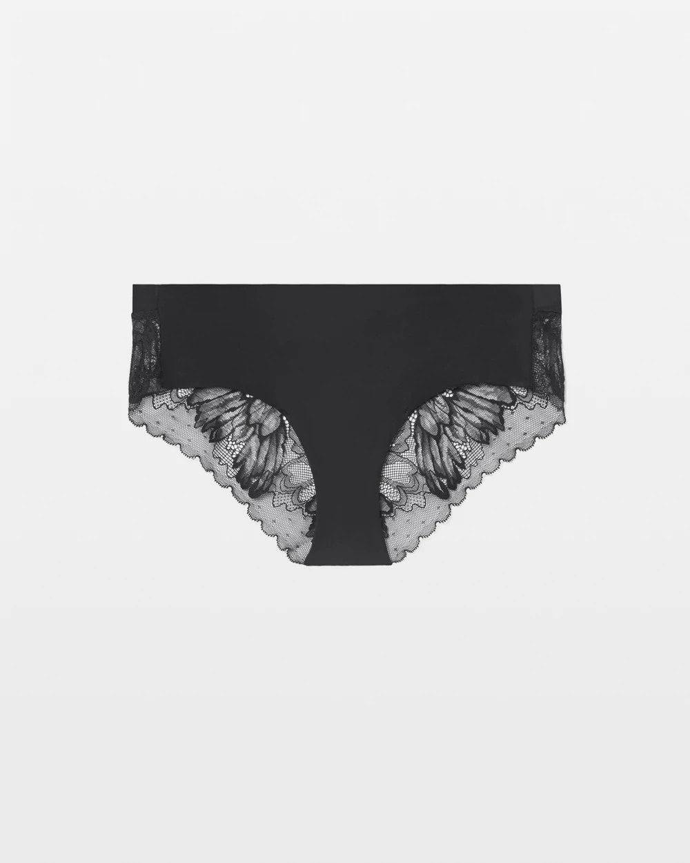 Cheeky Hipster Panty with Lace Back - BLACK | Soma near me