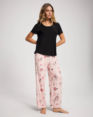 Short Sleeve + Pant Pajama Set - BE MINE PRETTY PINK | Soma discount
