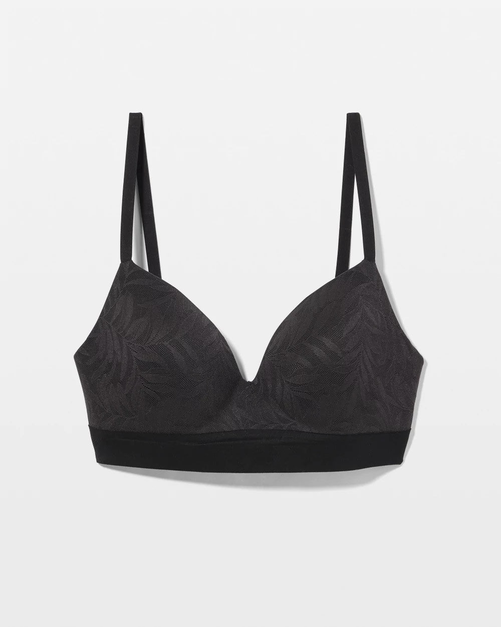 Wireless Bra with Lace - BLACK | Soma sale