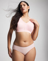 Wireless Unlined Full Coverage Bra - PRETTY PINK | Soma discount