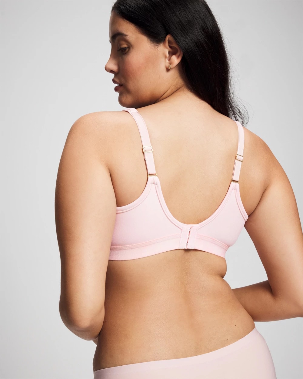 Wireless Unlined Full Coverage Bra - PRETTY PINK | Soma discount