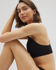 Racerback Mesh Bralette - BLACK | Soma Online