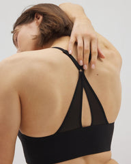 Racerback Mesh Bralette - BLACK | Soma Online
