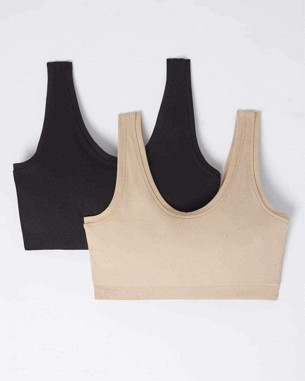 Bralette 2 Pack - BLACK/WARM AMBER | Soma on sale