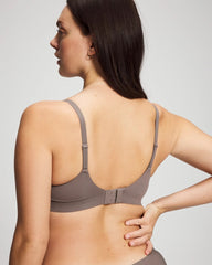 Rib Wireless Bra - DARK TAUPE | Soma Online