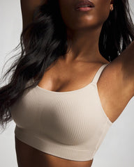 Rib Adjustable Bralette - SIMPLY TAUPE | Soma for sale