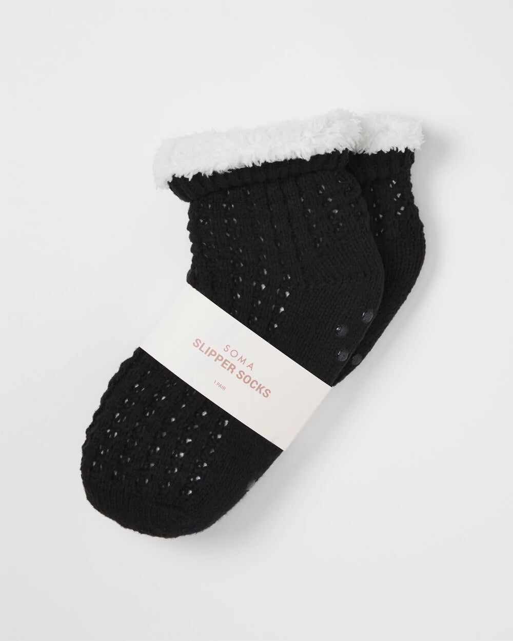 Slipper Socks - BLACK | Soma outlet