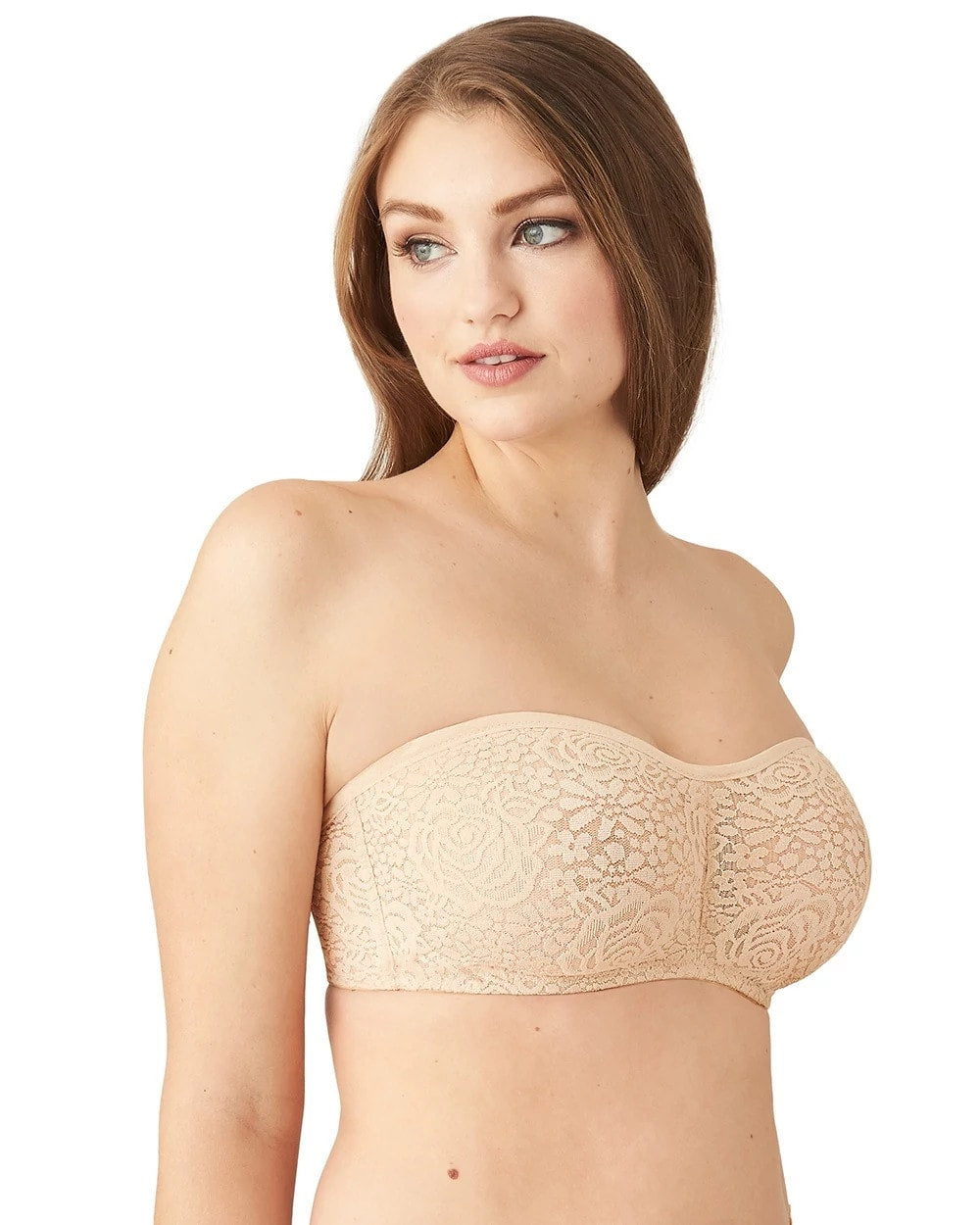 Halo Lace Strapless Bra - NUDE | Soma sale